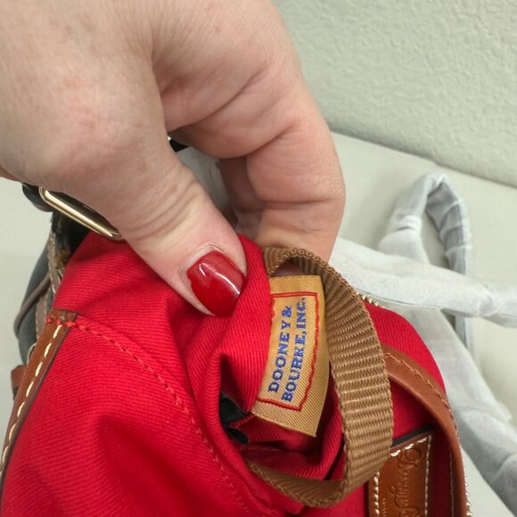 Dooney & Bourke Piper Black Pebble Grain Leather Crossbody Purse Bag R1137 - Picture 5 of 9